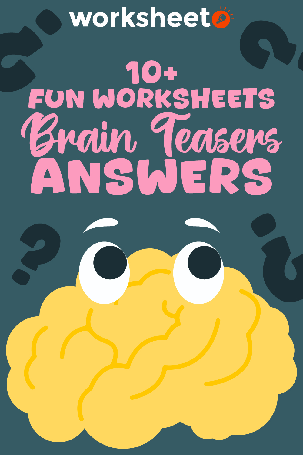 Fun Worksheets Brain Teasers Answers