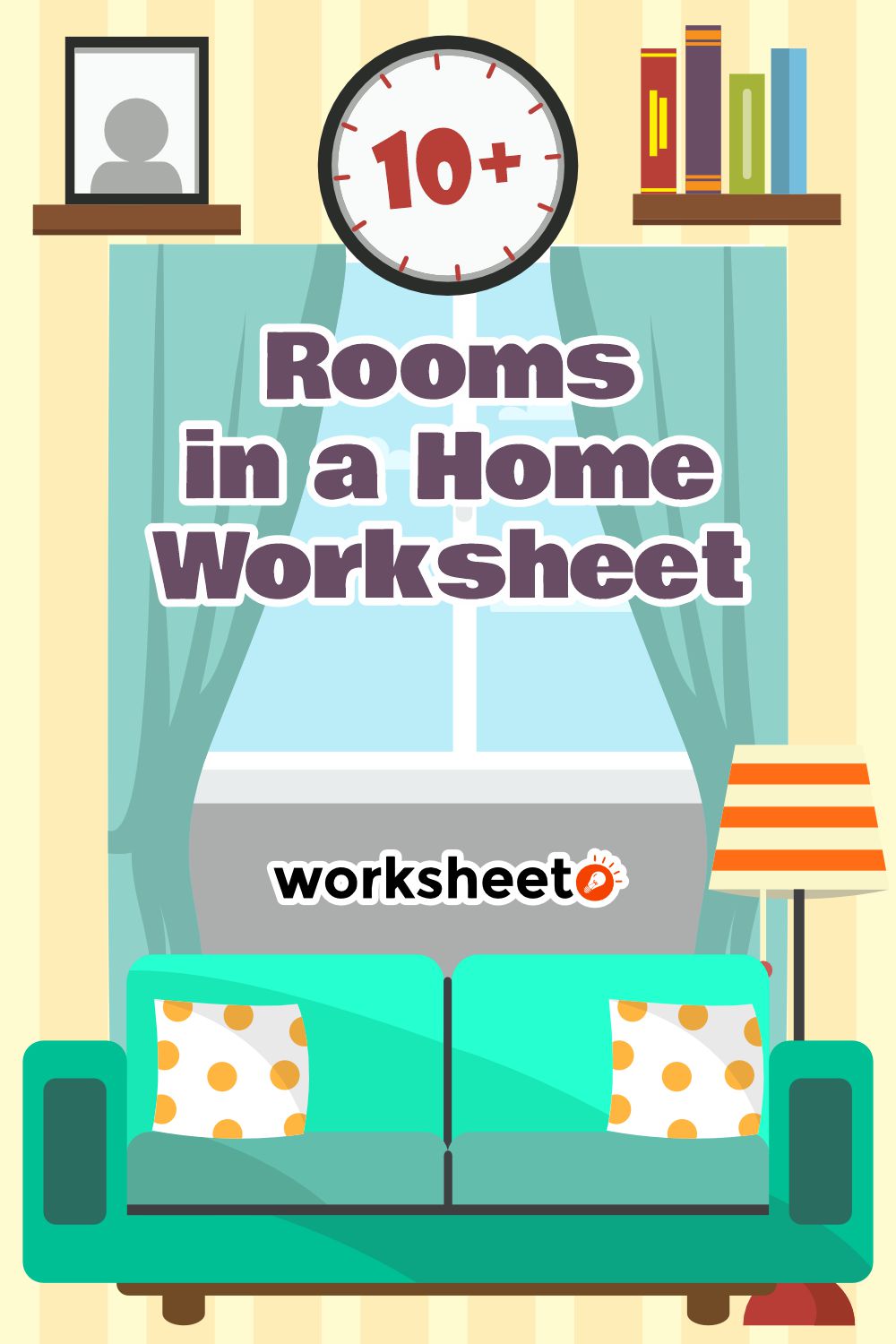 Rooms in a Home Worksheet