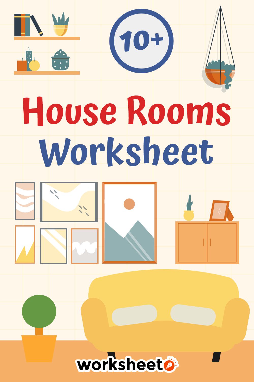House Rooms Worksheet