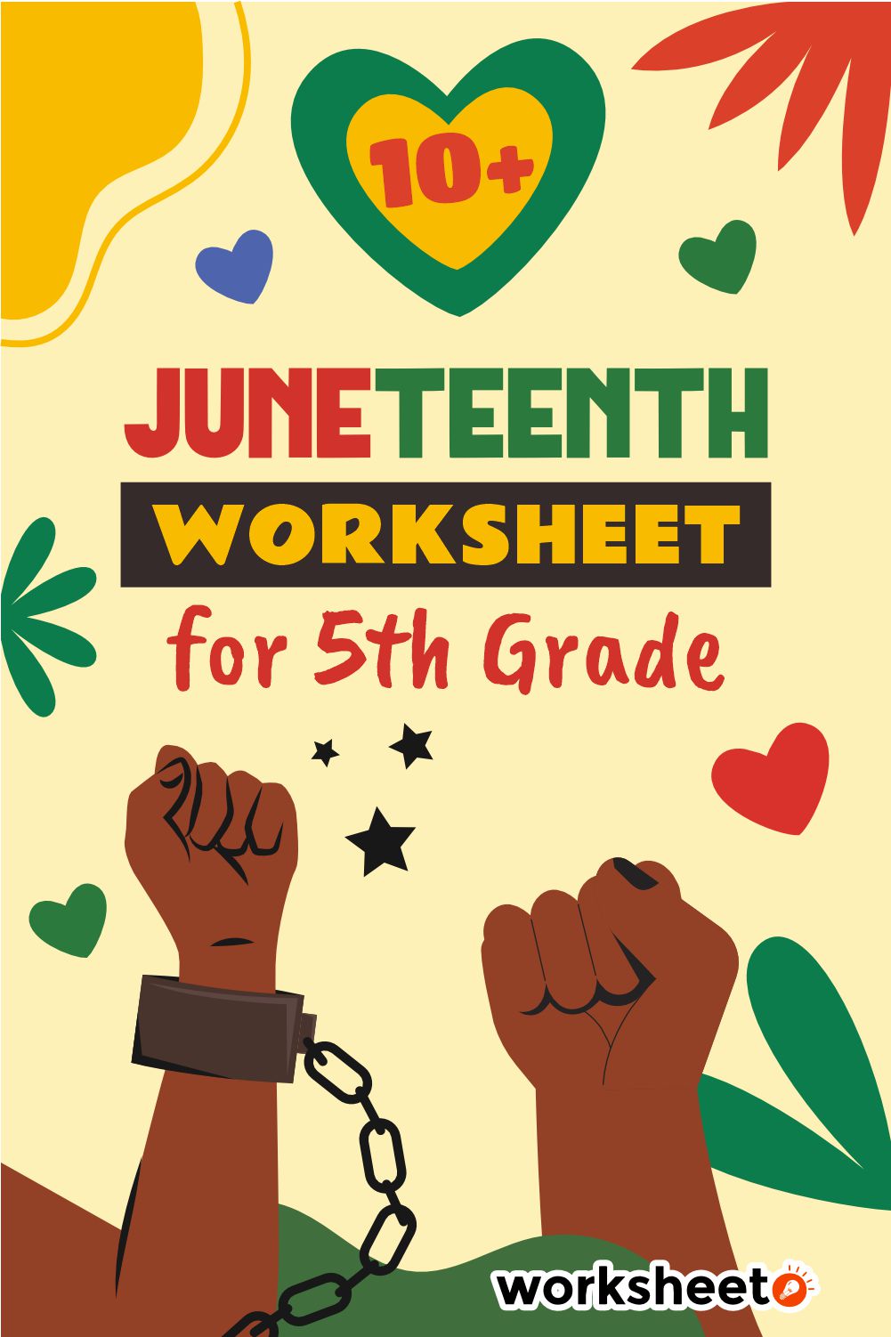 Juneteenth Worksheet for 5th Grade