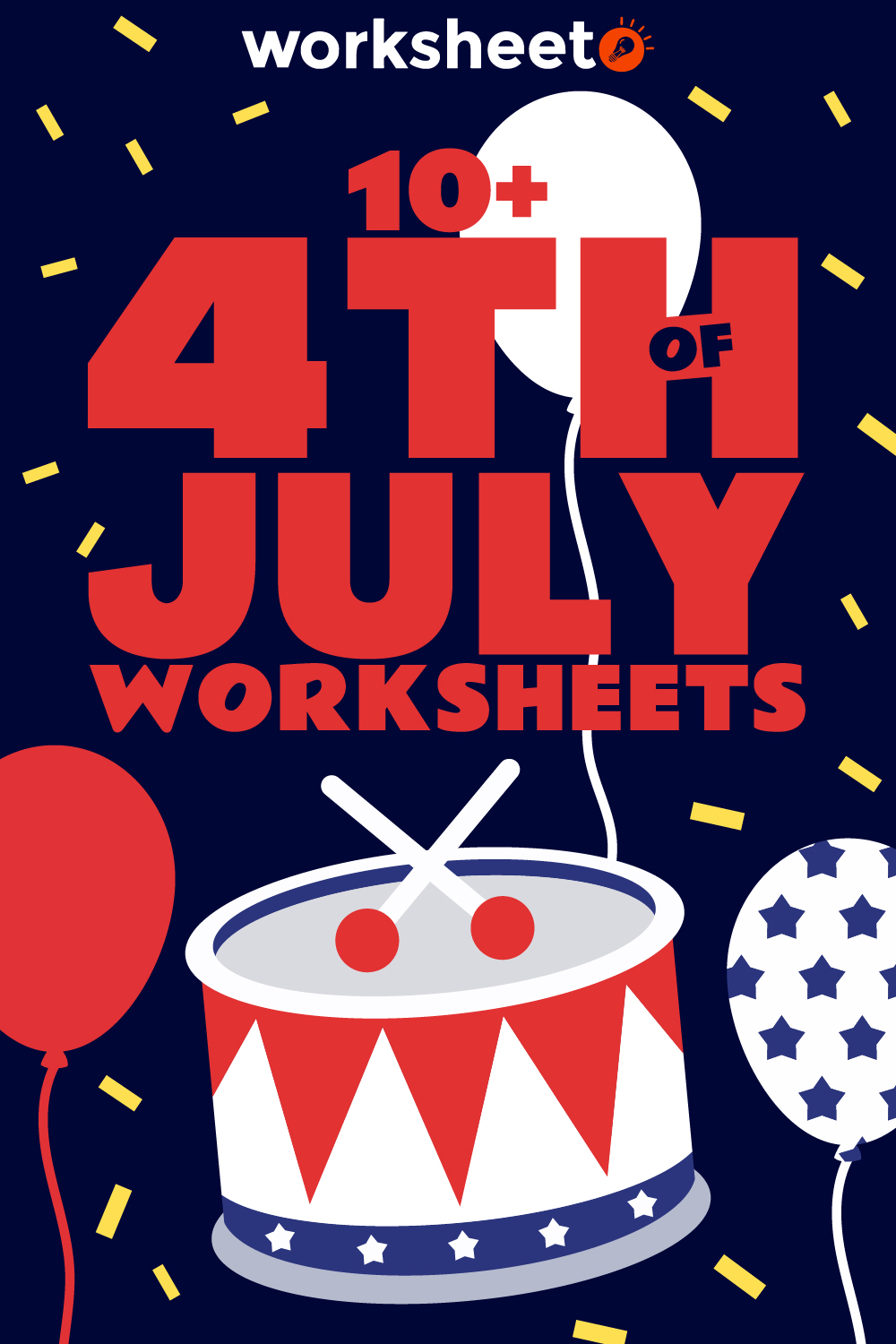 4th of July Worksheets