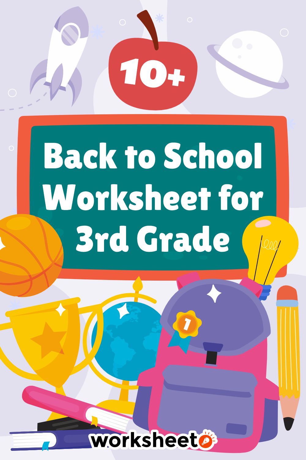 Back to School Worksheet for 3rd Grade