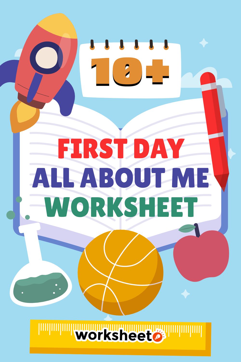 First Day All About Me Worksheet