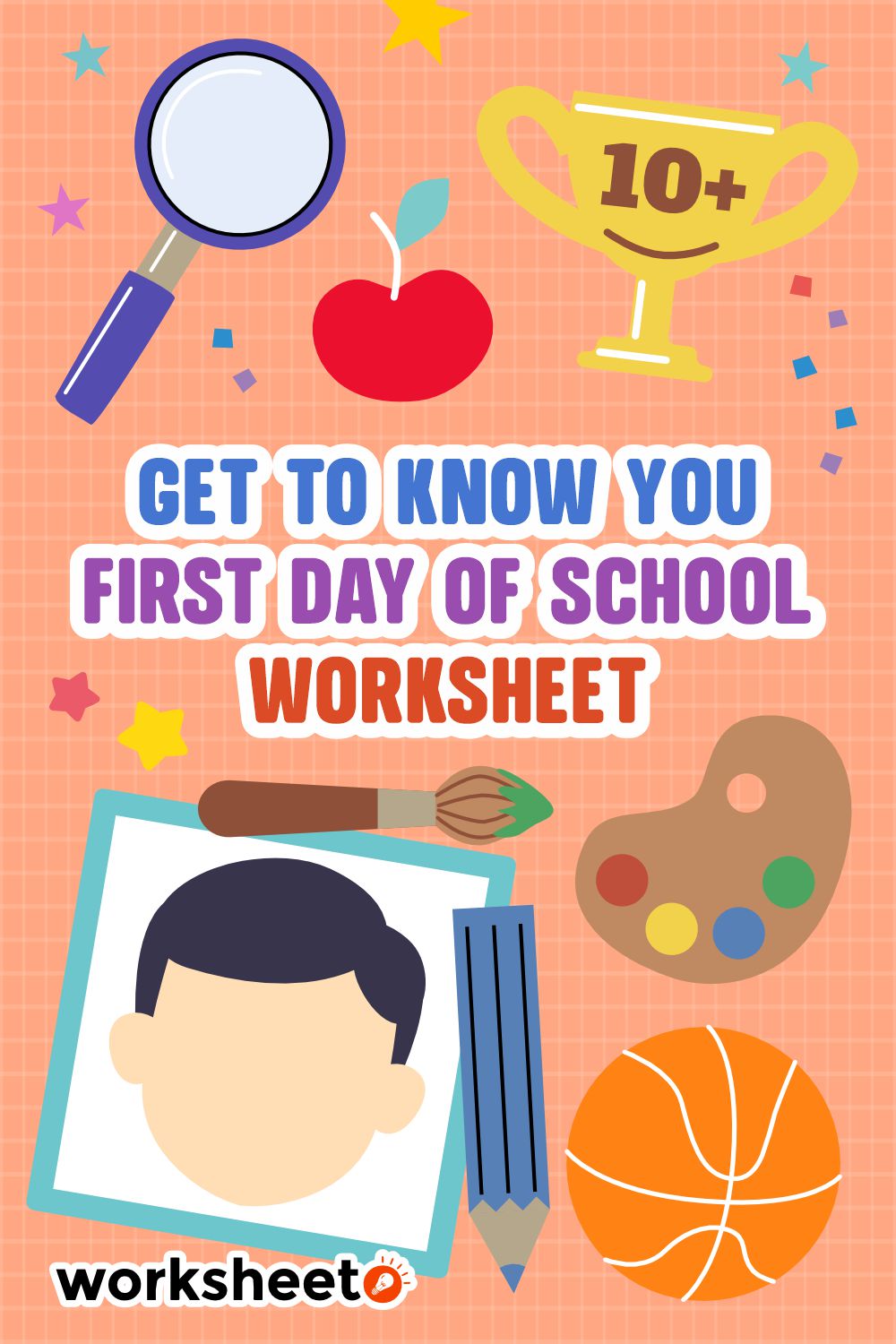 Get to Know You First Day of School Worksheet
