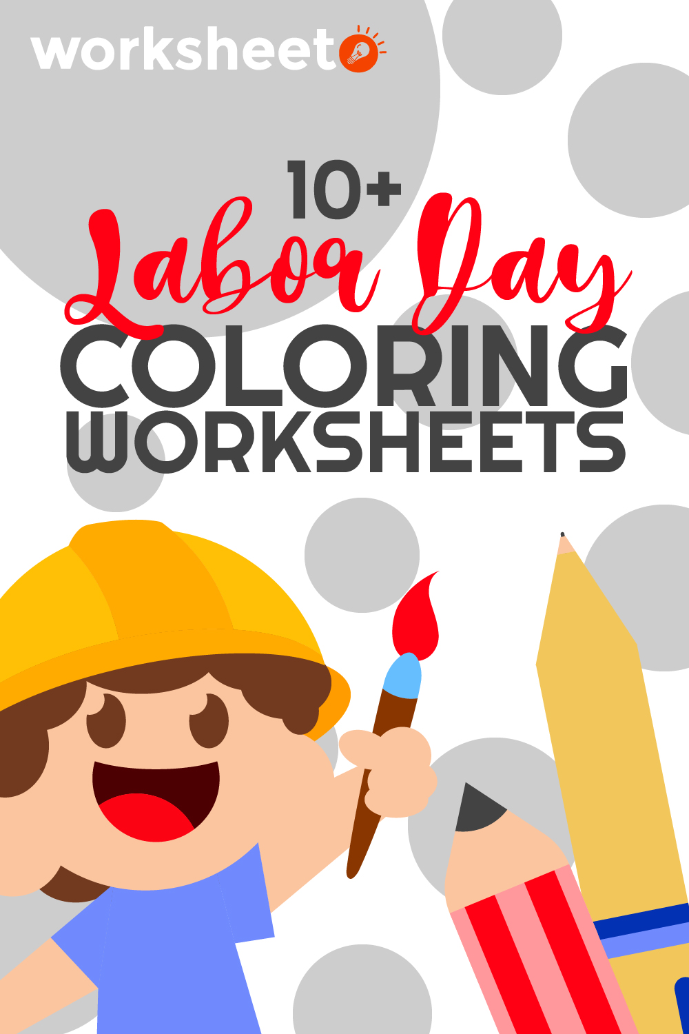 Labor Day Coloring Worksheets