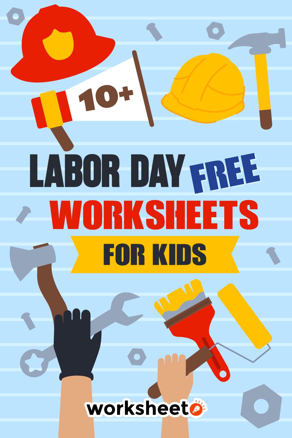 Labor Day Free Worksheets for Kids