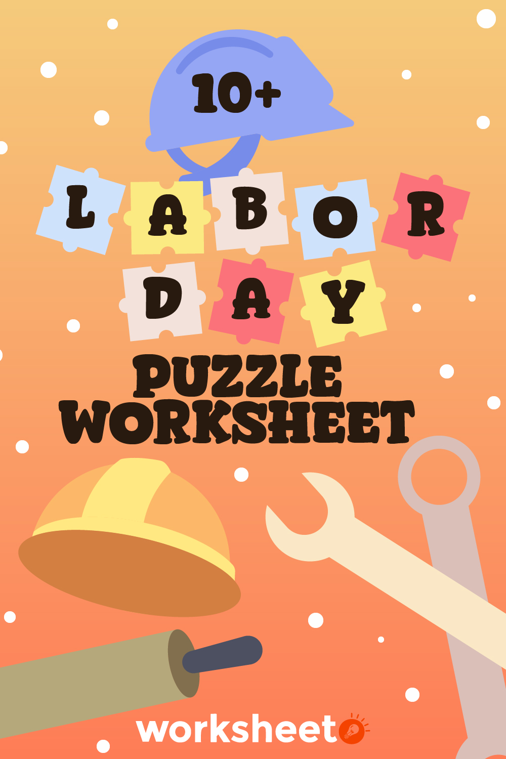Labor Day Puzzle Worksheet