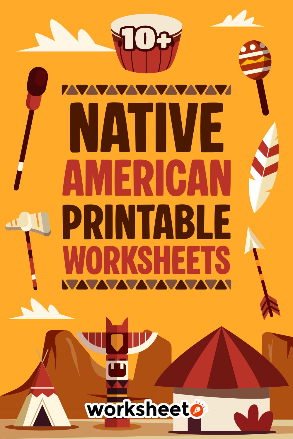 Native American Printable Worksheets