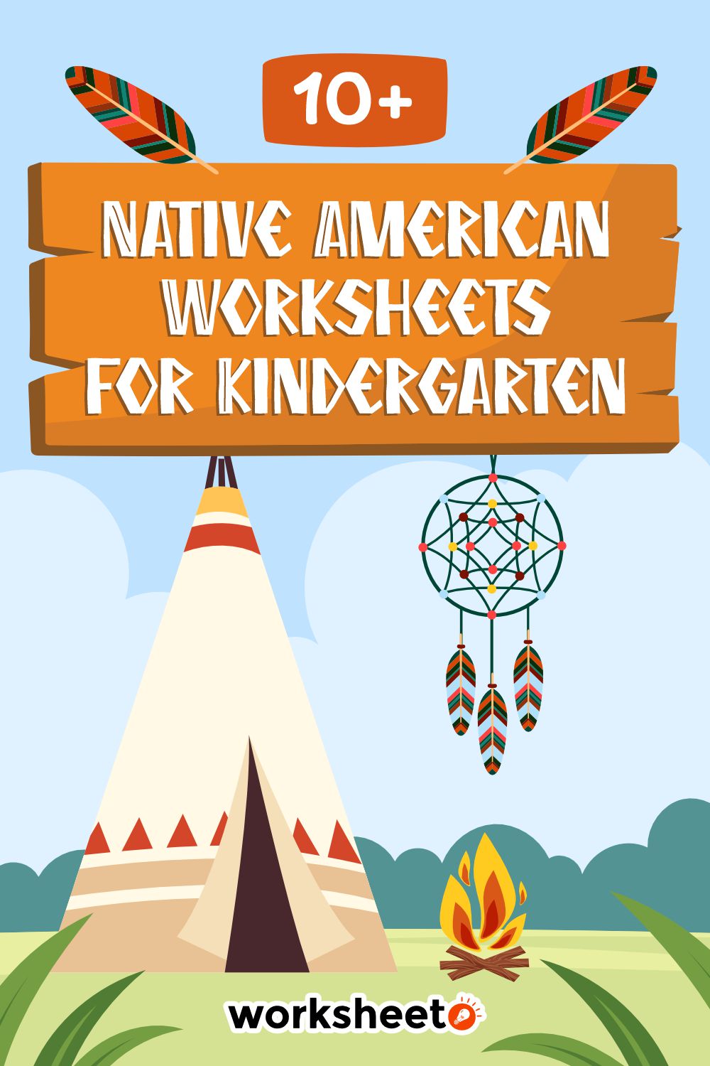 Native American Worksheets for Kindergarten