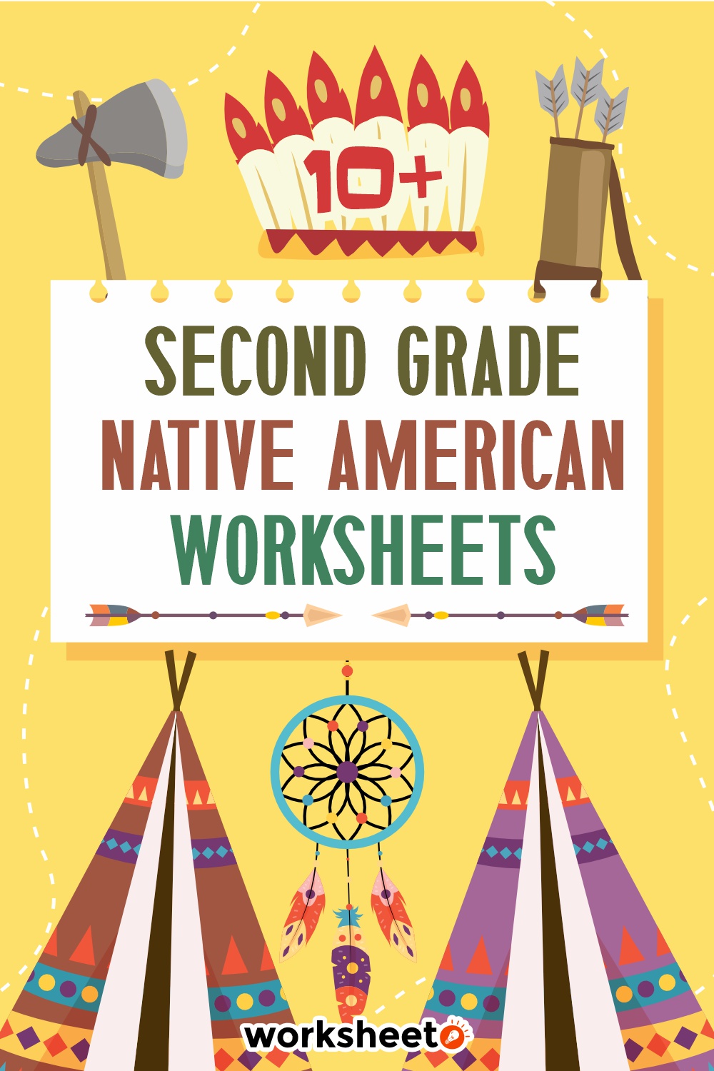 Second Grade Native American Worksheets