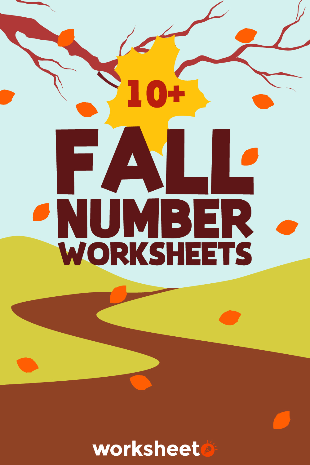 Fall Number Worksheets