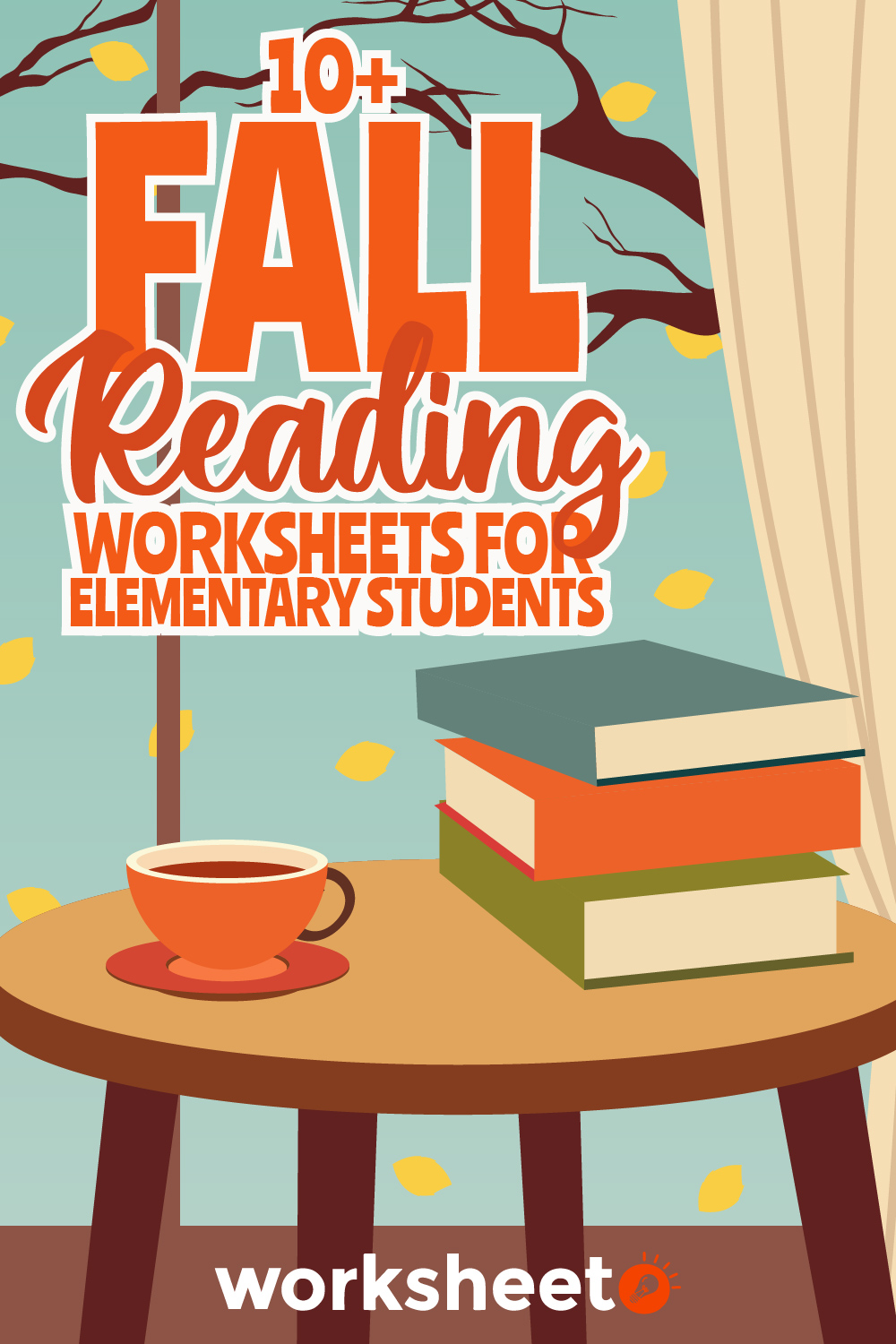 Fall Reading Worksheets for Elementary Students