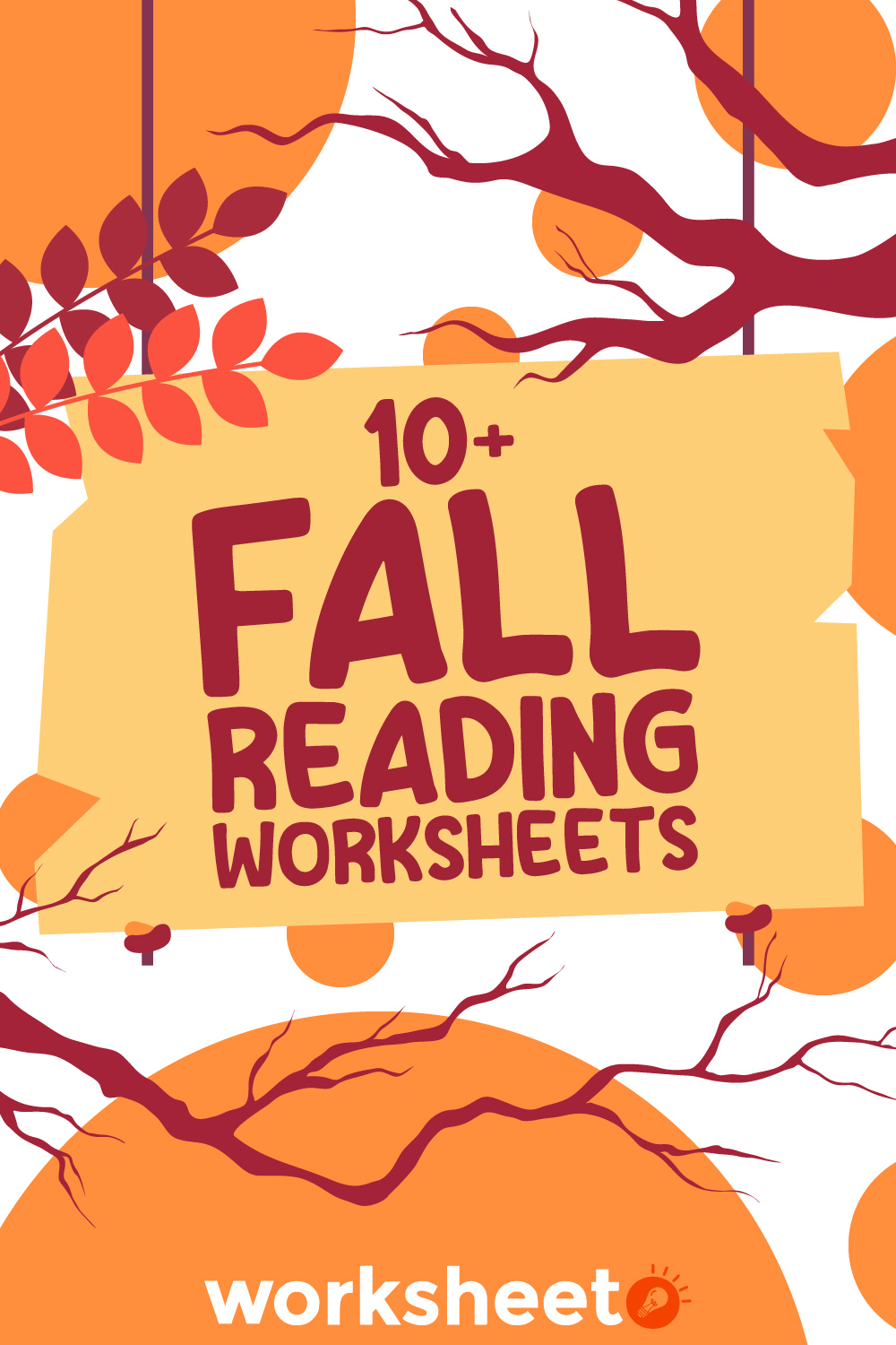Fall Reading Worksheets