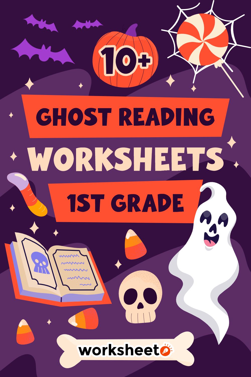 Ghost Reading Worksheets 1st Grade