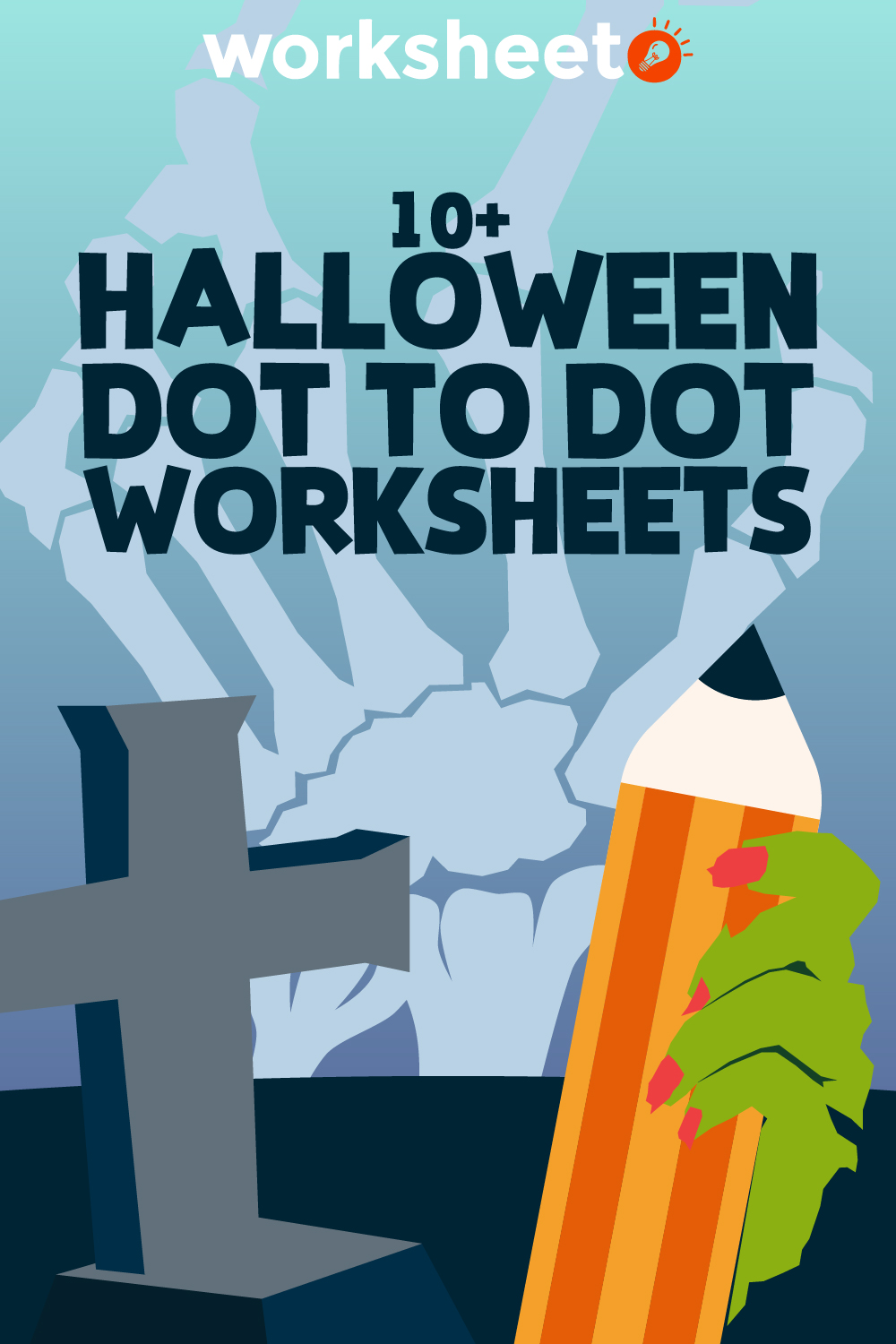 Halloween Dot to Dot Worksheets