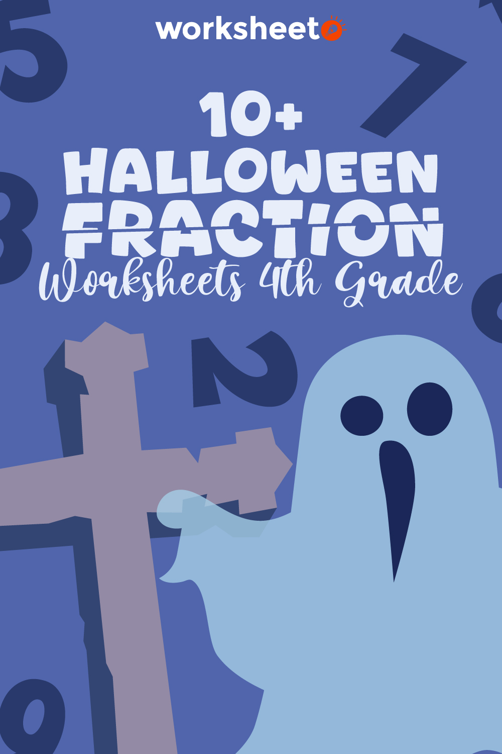 Halloween Fraction Worksheets 4th Grade