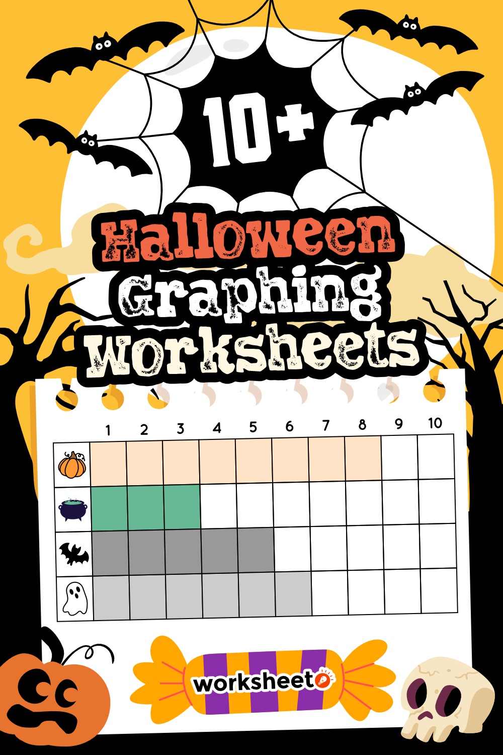 Halloween Graphing Worksheets