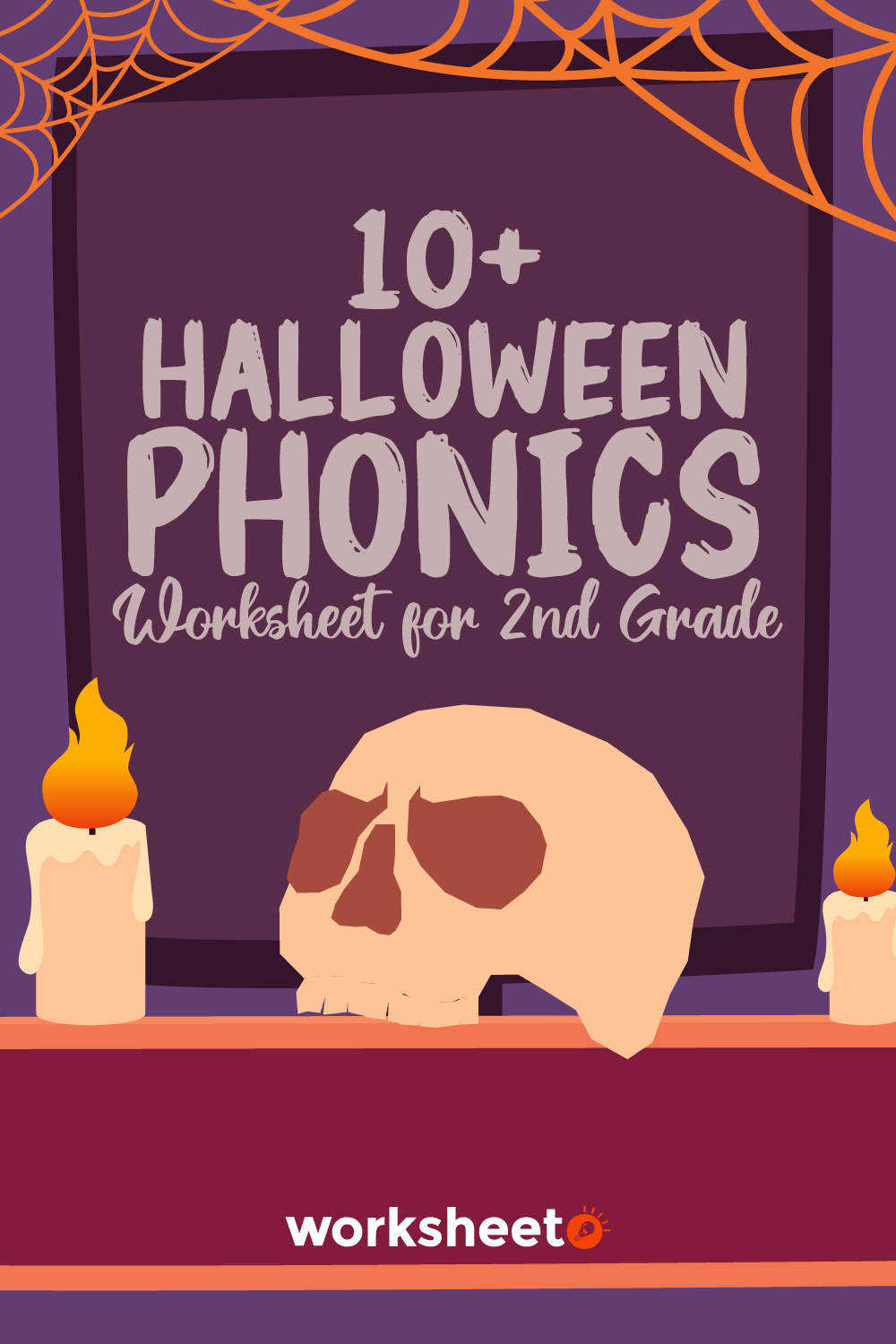 Halloween Phonics Worksheet for 2nd Grade