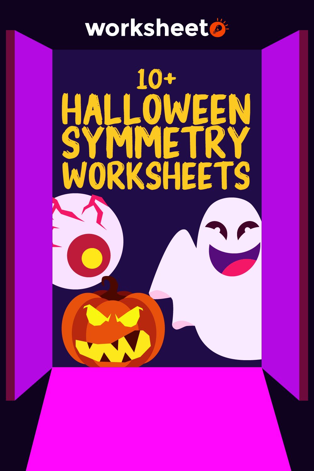 Halloween Symmetry Worksheets