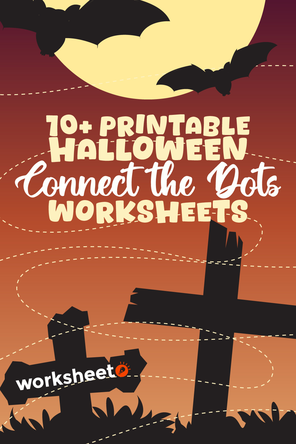 Printable Halloween Connect the Dots Worksheets