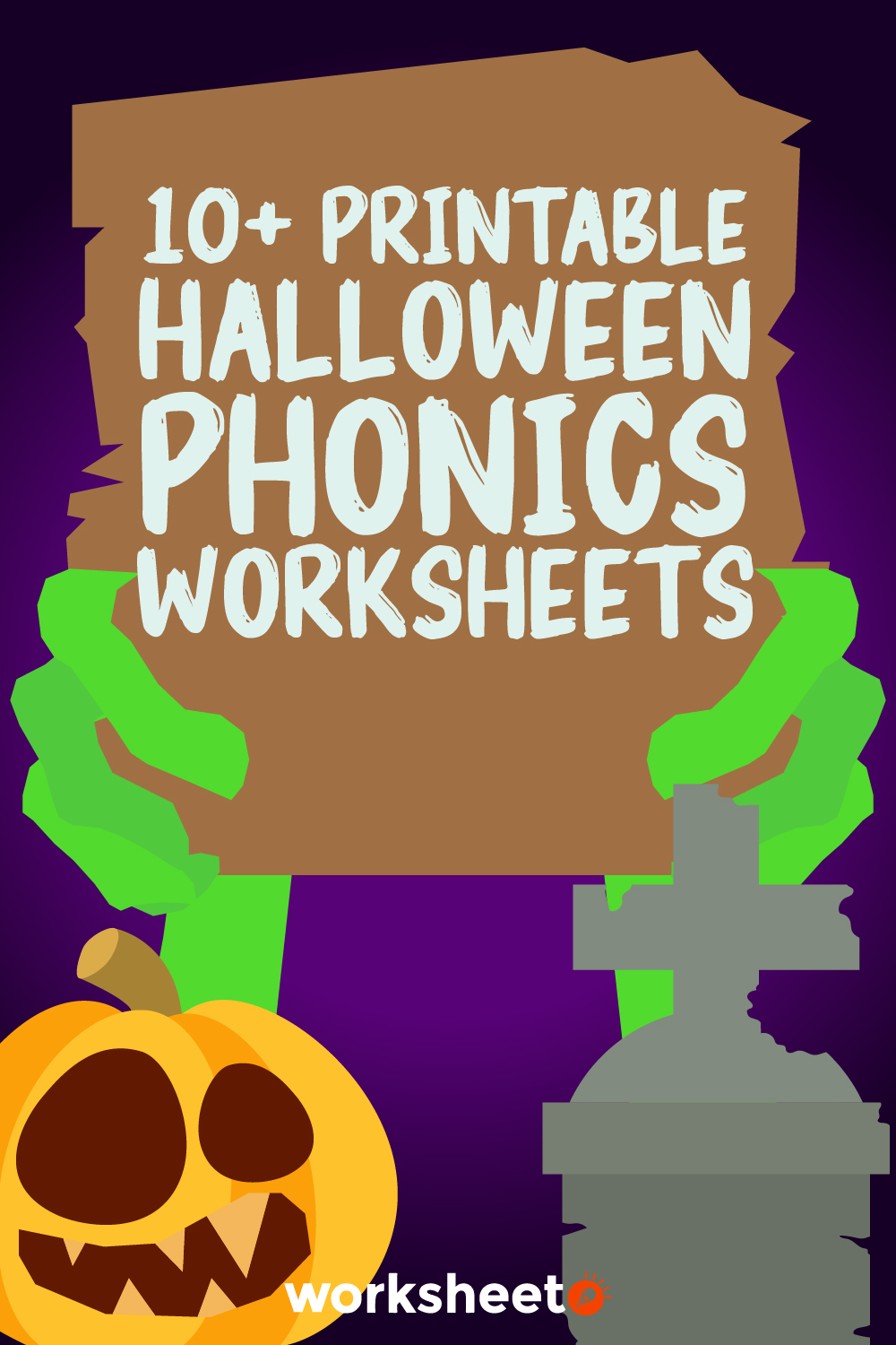 Printable Halloween Phonics Worksheets