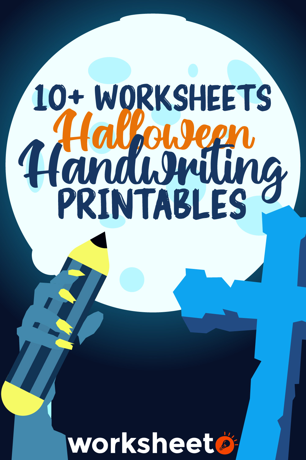 Halloween Handwriting Worksheets Printable