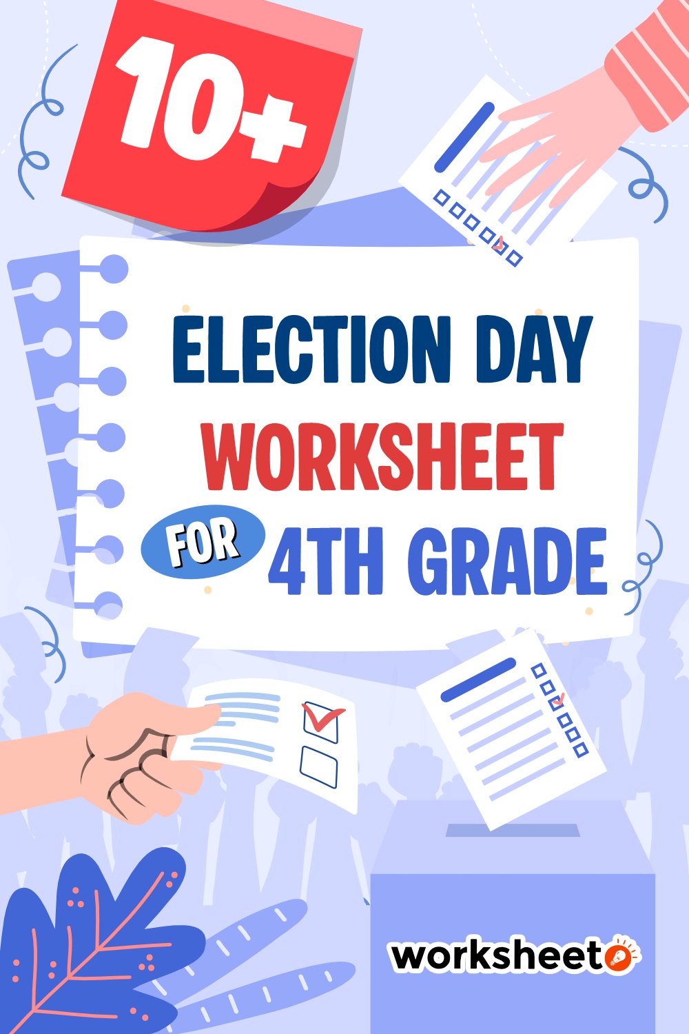 Election Day Worksheet for 4th Grade