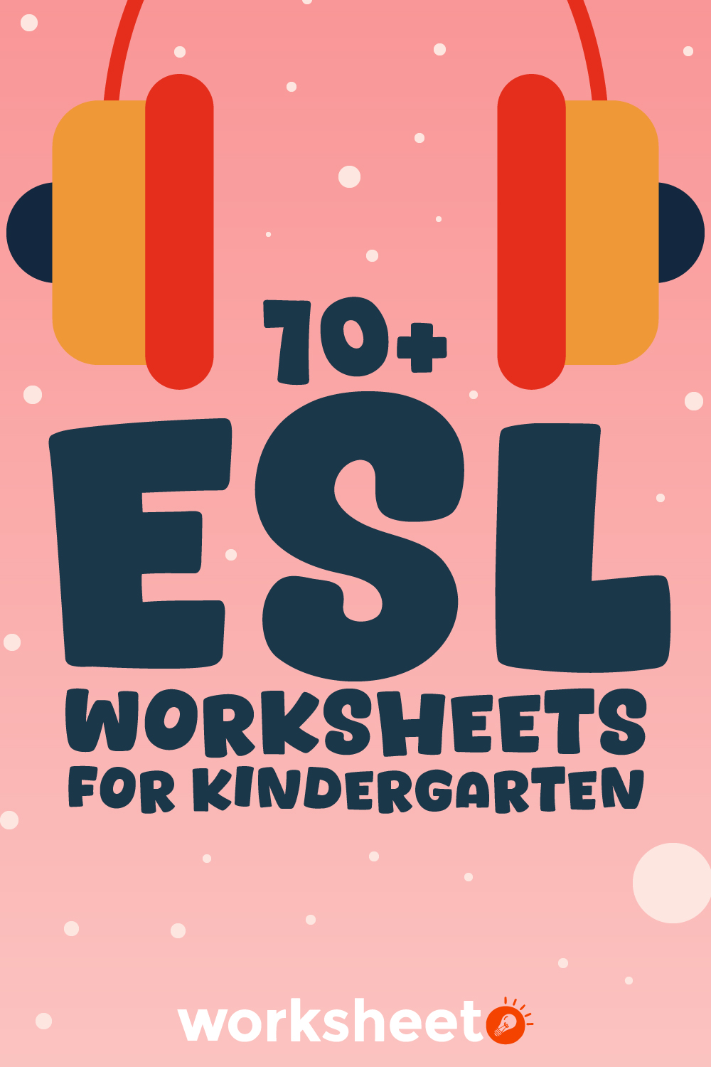 ESL Worksheets for Kindergarten