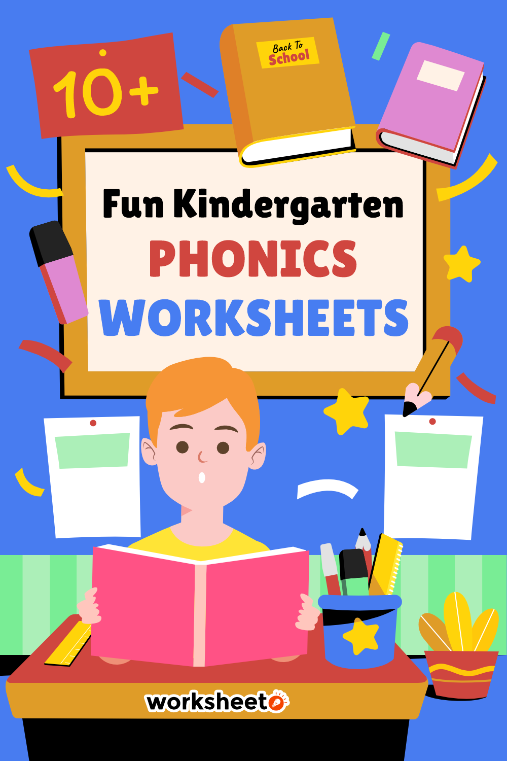 Fun Kindergarten Phonics Worksheets
