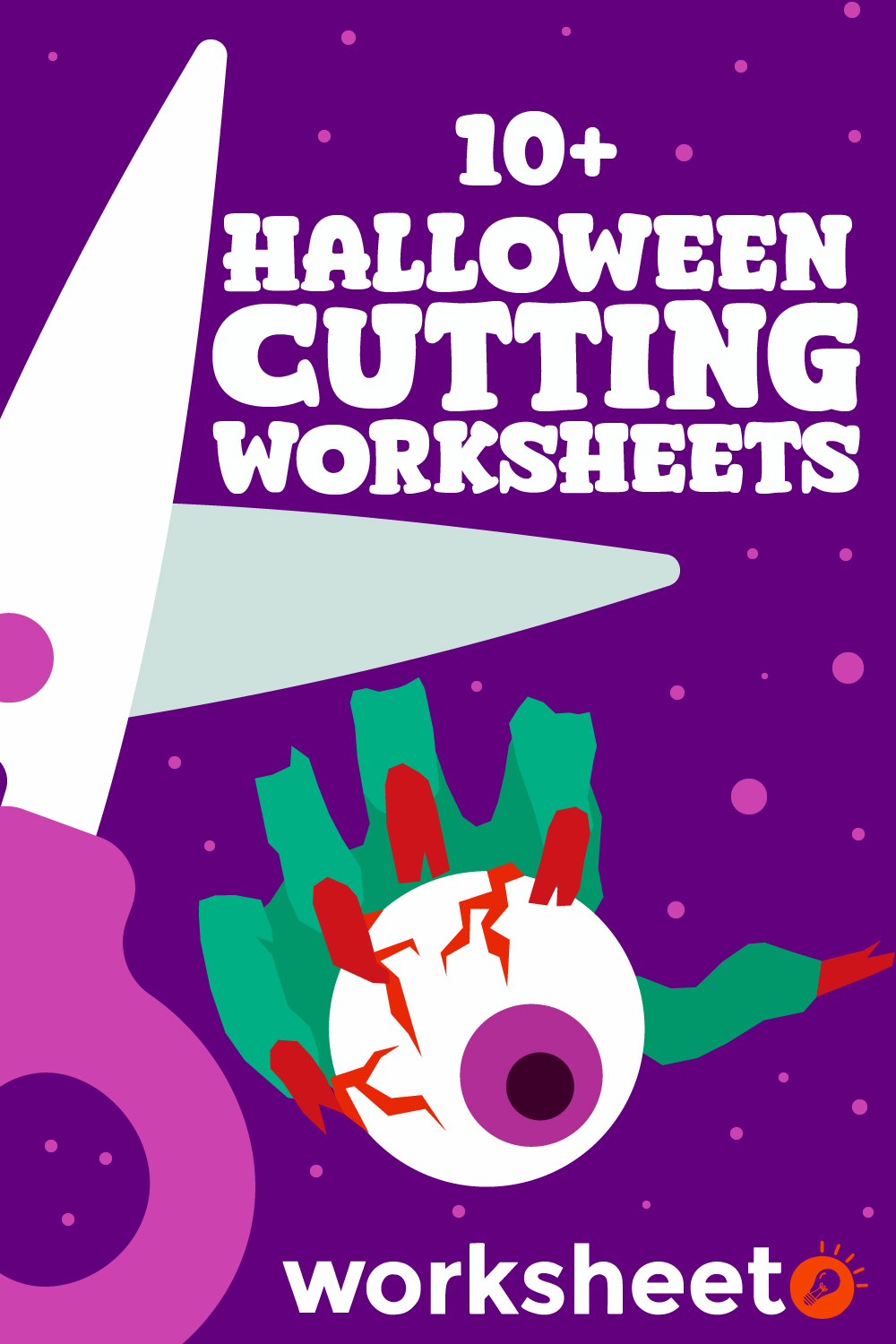 Halloween Cutting Worksheets