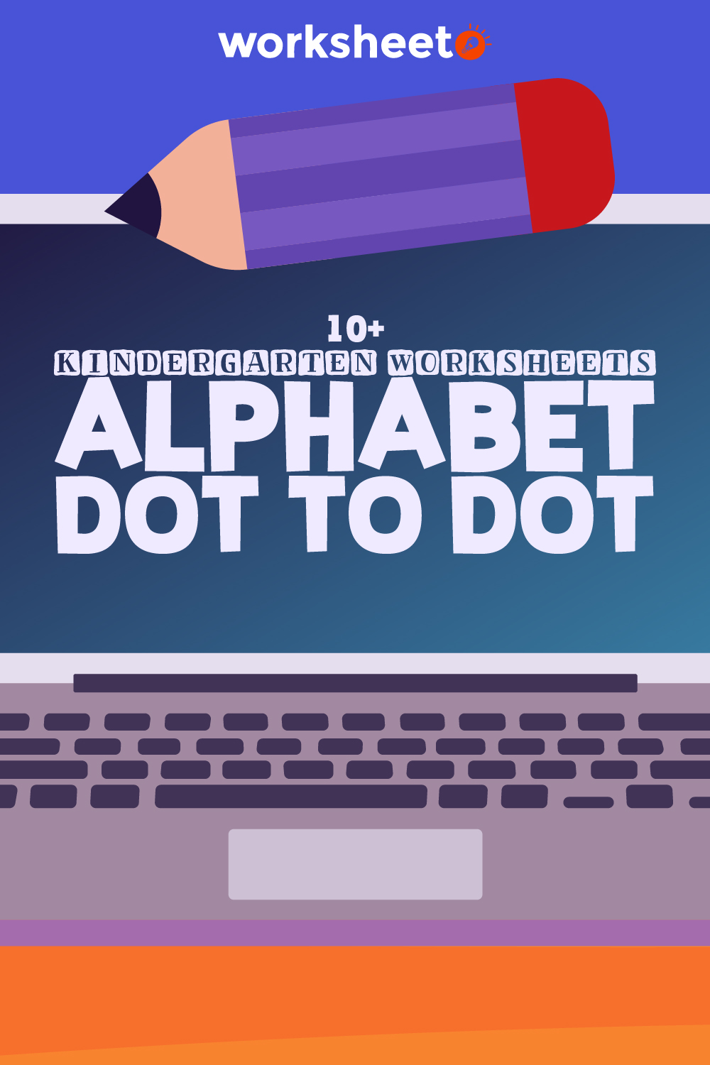 Kindergarten Worksheets Alphabet Dot to Dot