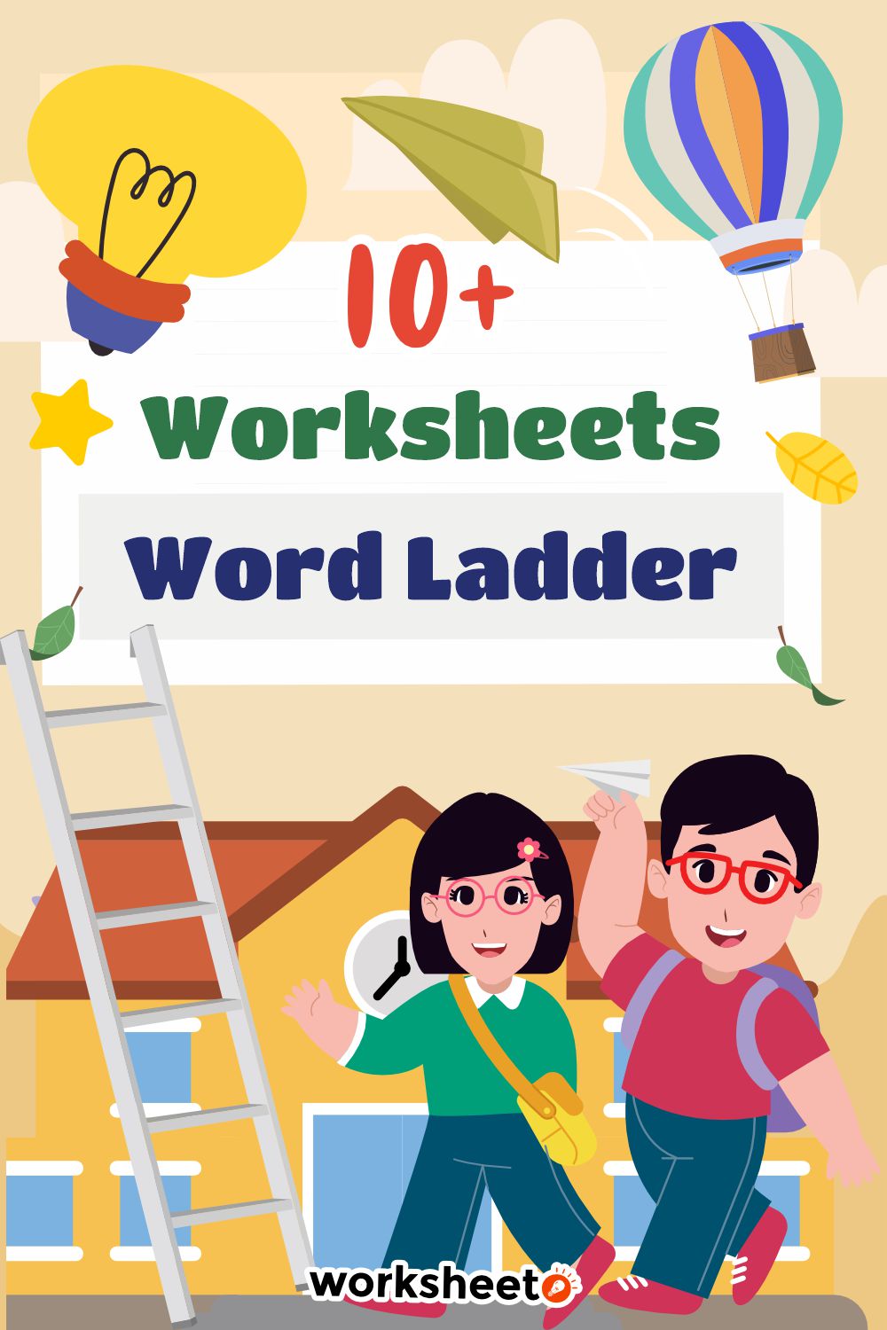 Worksheets Word Ladder