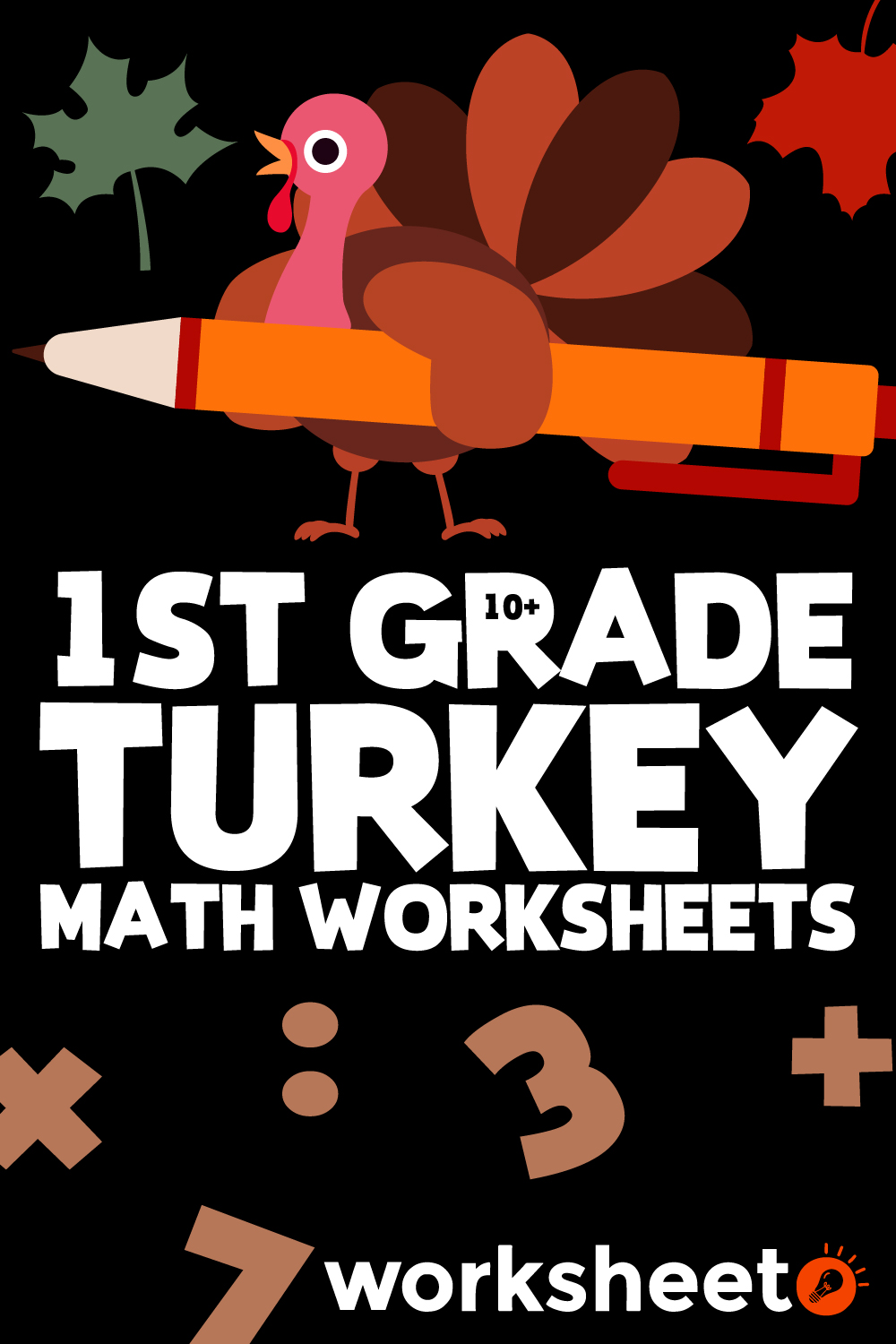 1st Grade Turkey Math Worksheets