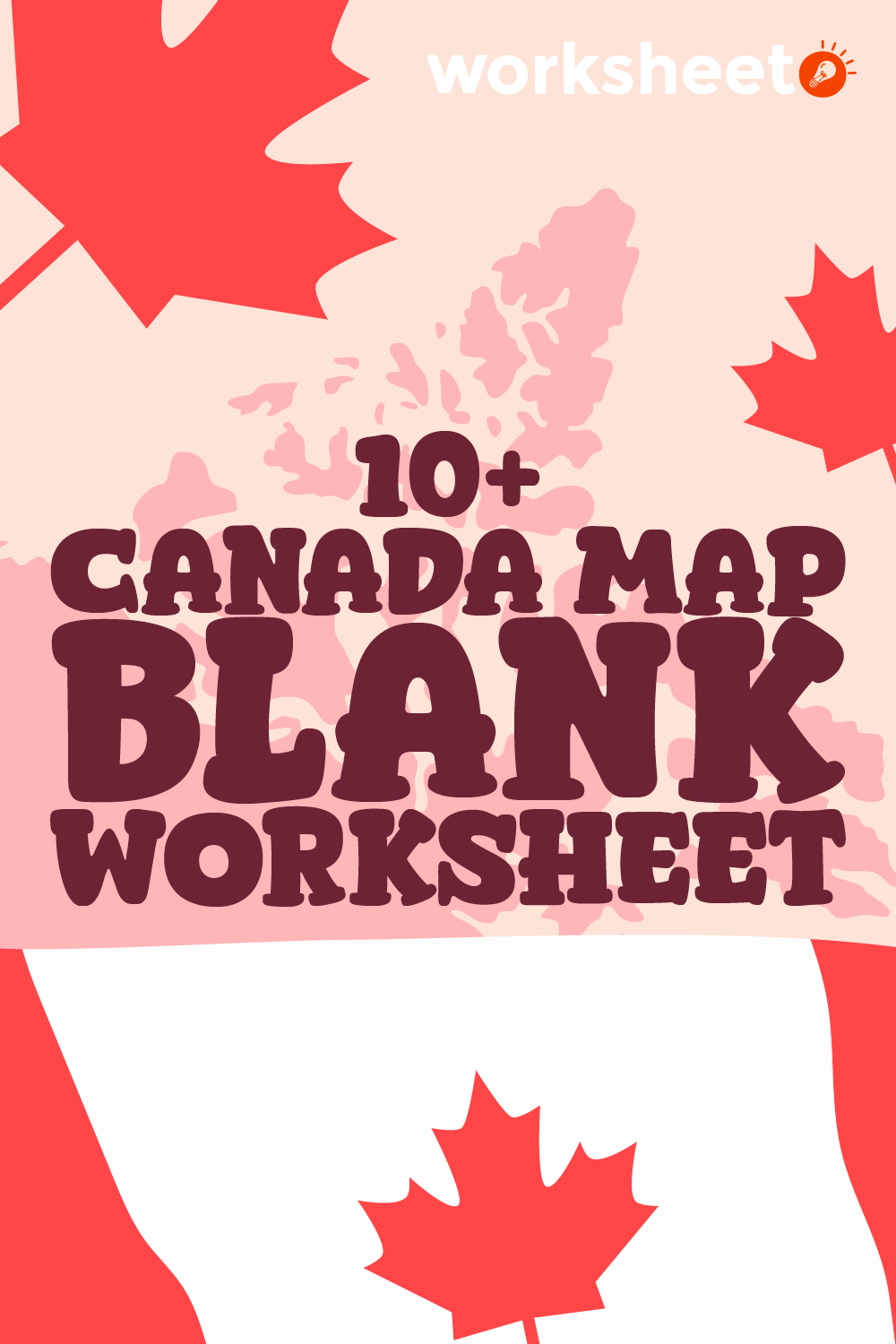 Canada Map Blank Worksheet