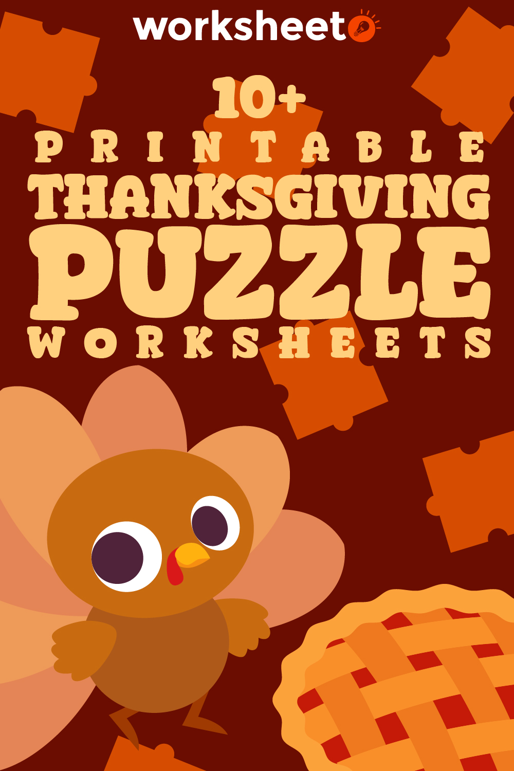 Printable Thanksgiving Puzzle Worksheets