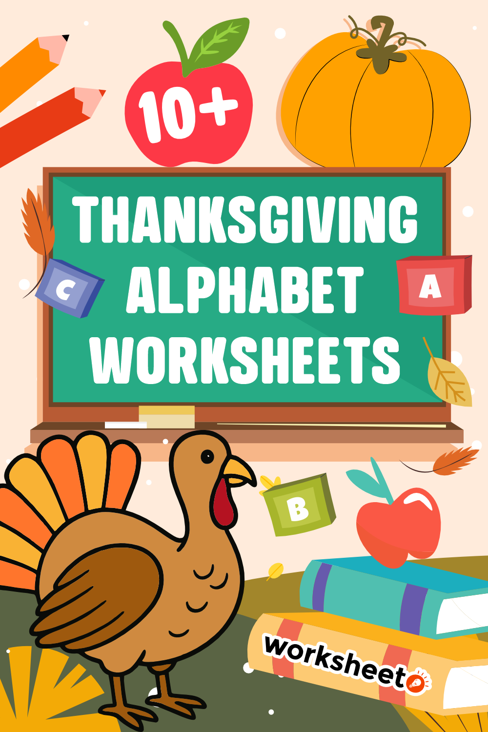 Thanksgiving Alphabet Worksheets
