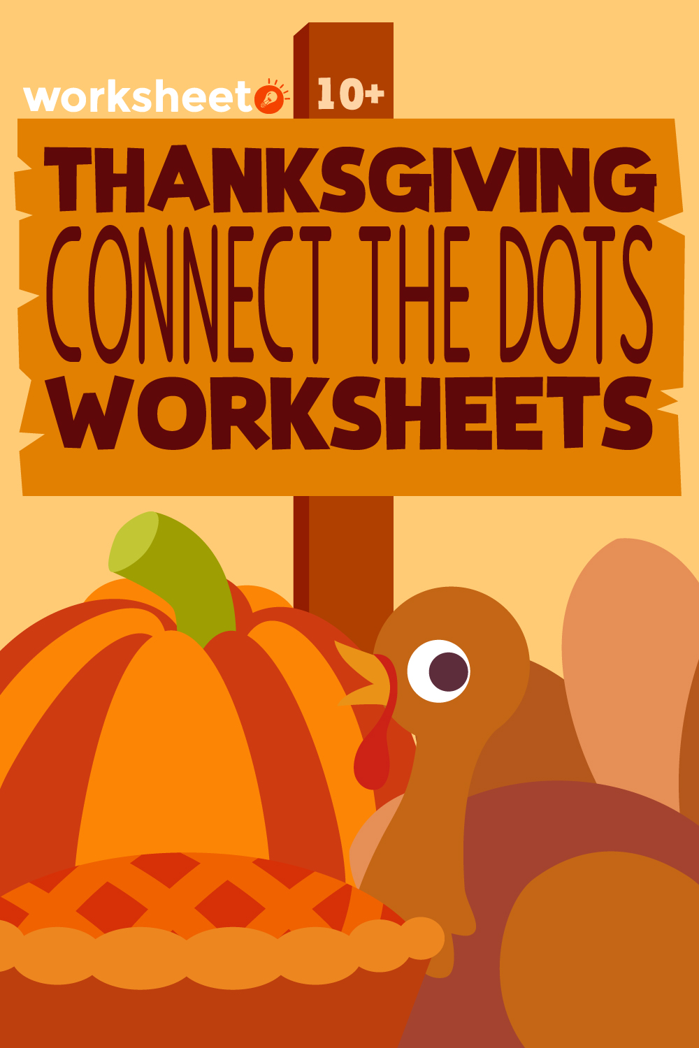 Thanksgiving Connect the Dots Worksheets