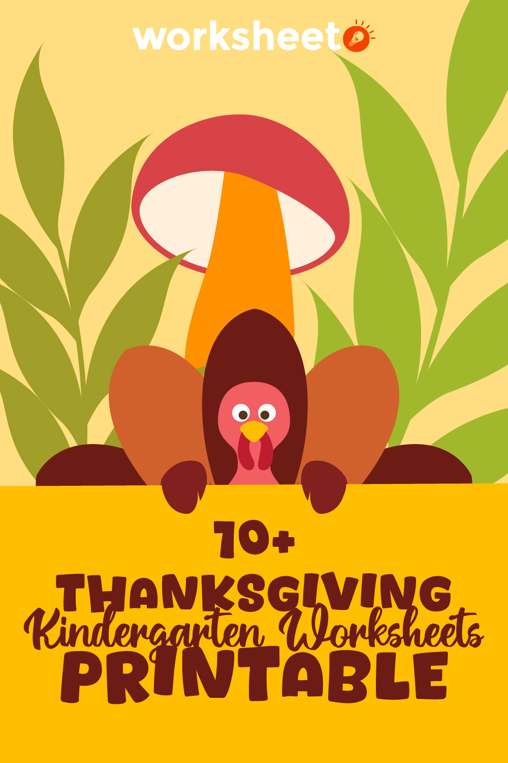 Thanksgiving Kindergarten Worksheets Printable